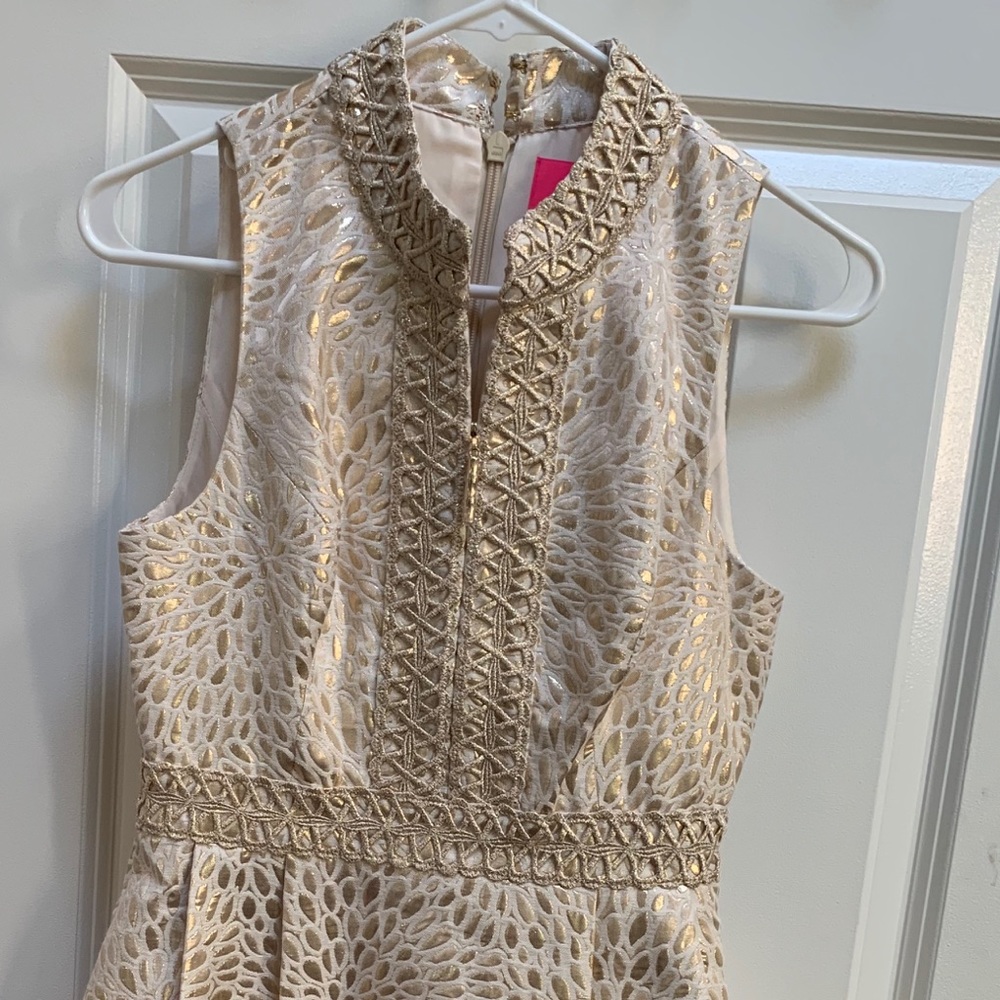 Lilly Franci High collar dress